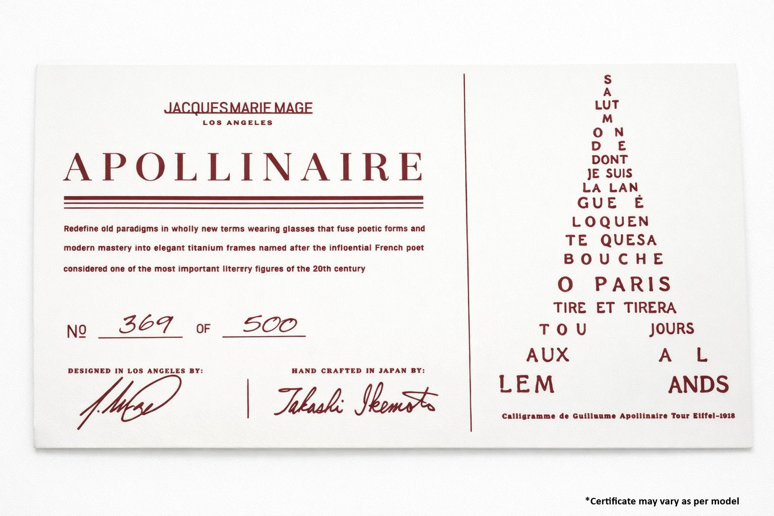 JACQUES MARIE MAGE YVES 140/300 JMMYVK28 FUMÉE 56 SUNGLASSES