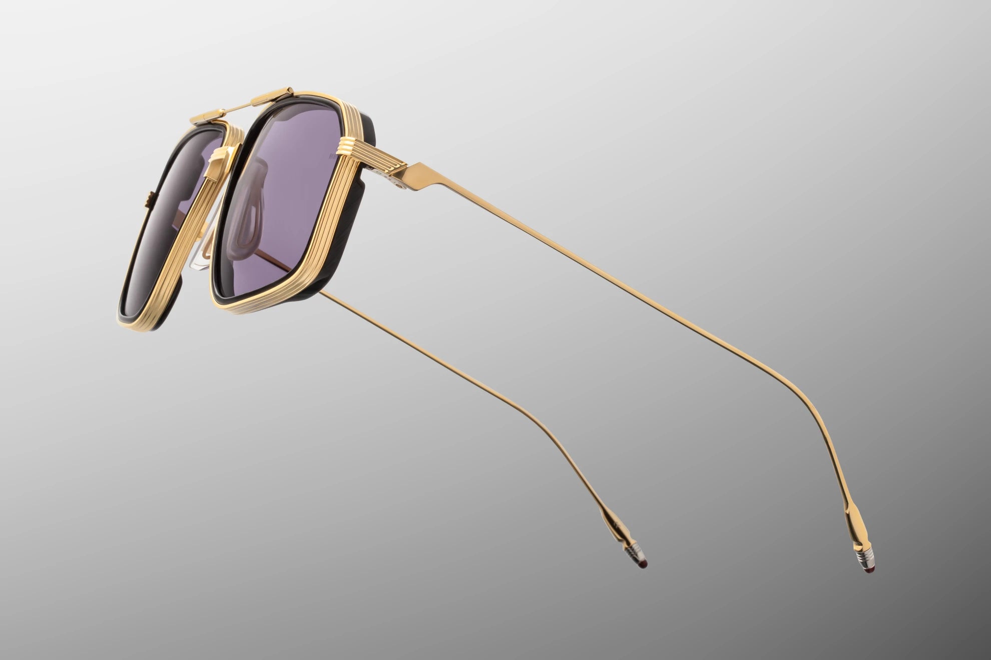 JACQUES MARIE MAGE JAGGER JMMJGE14U EBONY 55 SUNGLASSES
