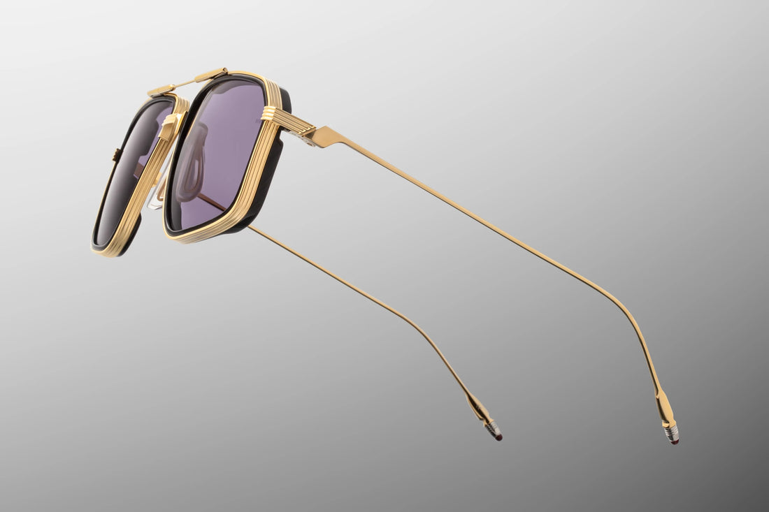 JACQUES MARIE MAGE JAGGER JMMJGE14U EBONY 55 SUNGLASSES