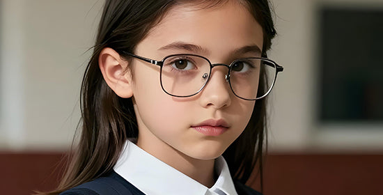 Kids Female Eyeglasses banner