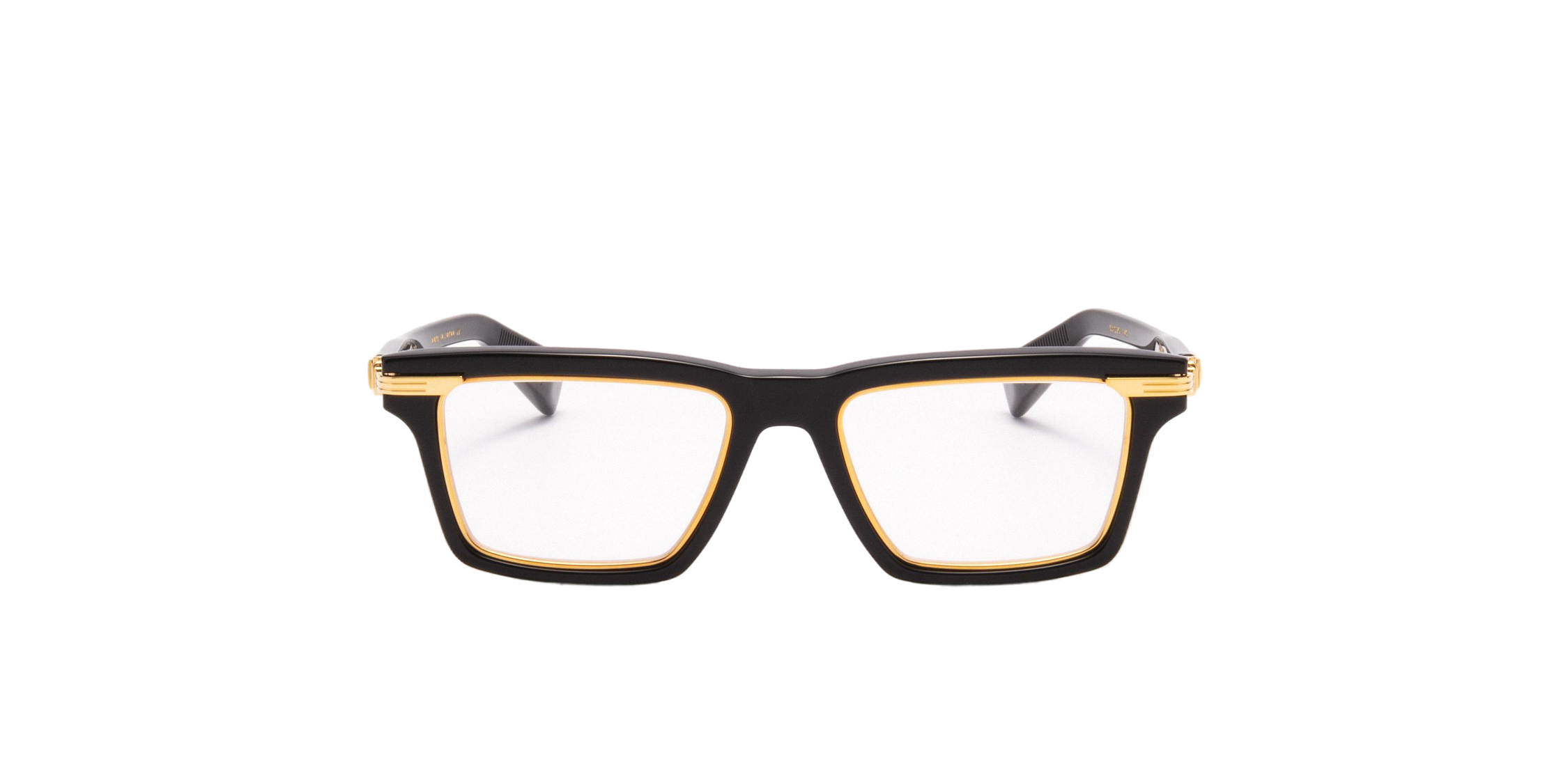 BALMAIN PARIS BPX141A LEGION IV BLK GLD 53 FRAME