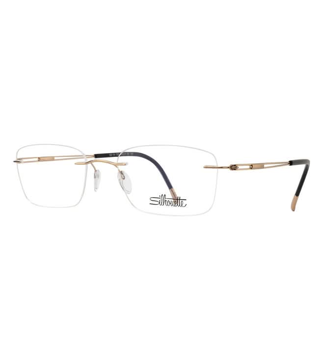 SILHOUETTE 5521  AV 7530  Rimless 53 150 Titanium FRAME
