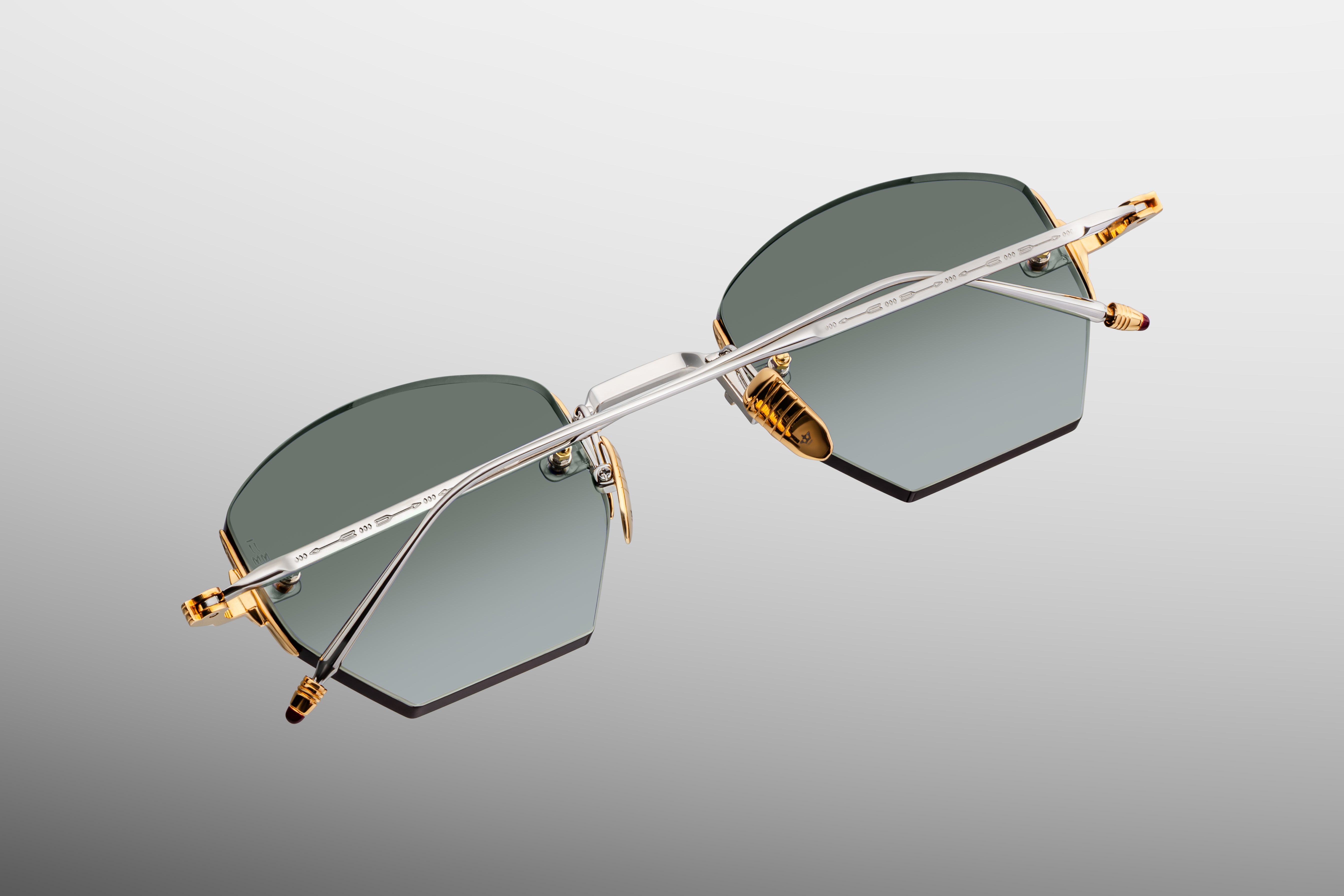 JACQUES MARIE MAGE OATMAN 235/300 JMMOA12S ELECTRUM 48 SUNGLASSES