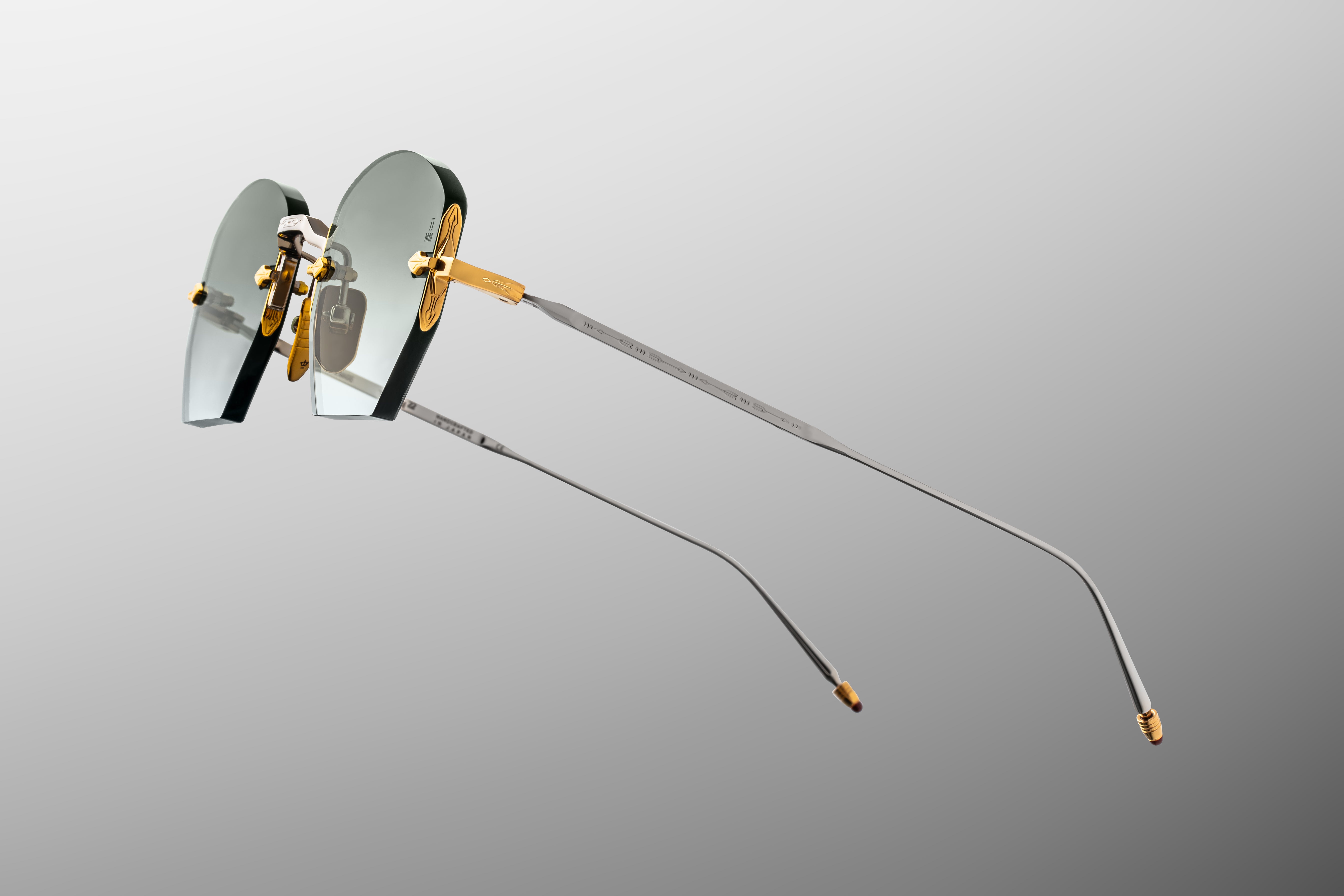 JACQUES MARIE MAGE OATMAN 235/300 JMMOA12S ELECTRUM 48 SUNGLASSES