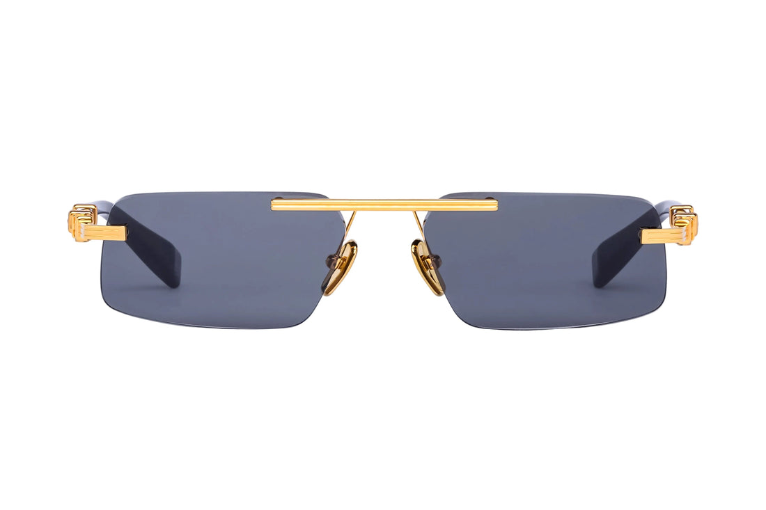 BALMAIN BPS187A PIERRE II GLD BLK 58 SUNGLASSES