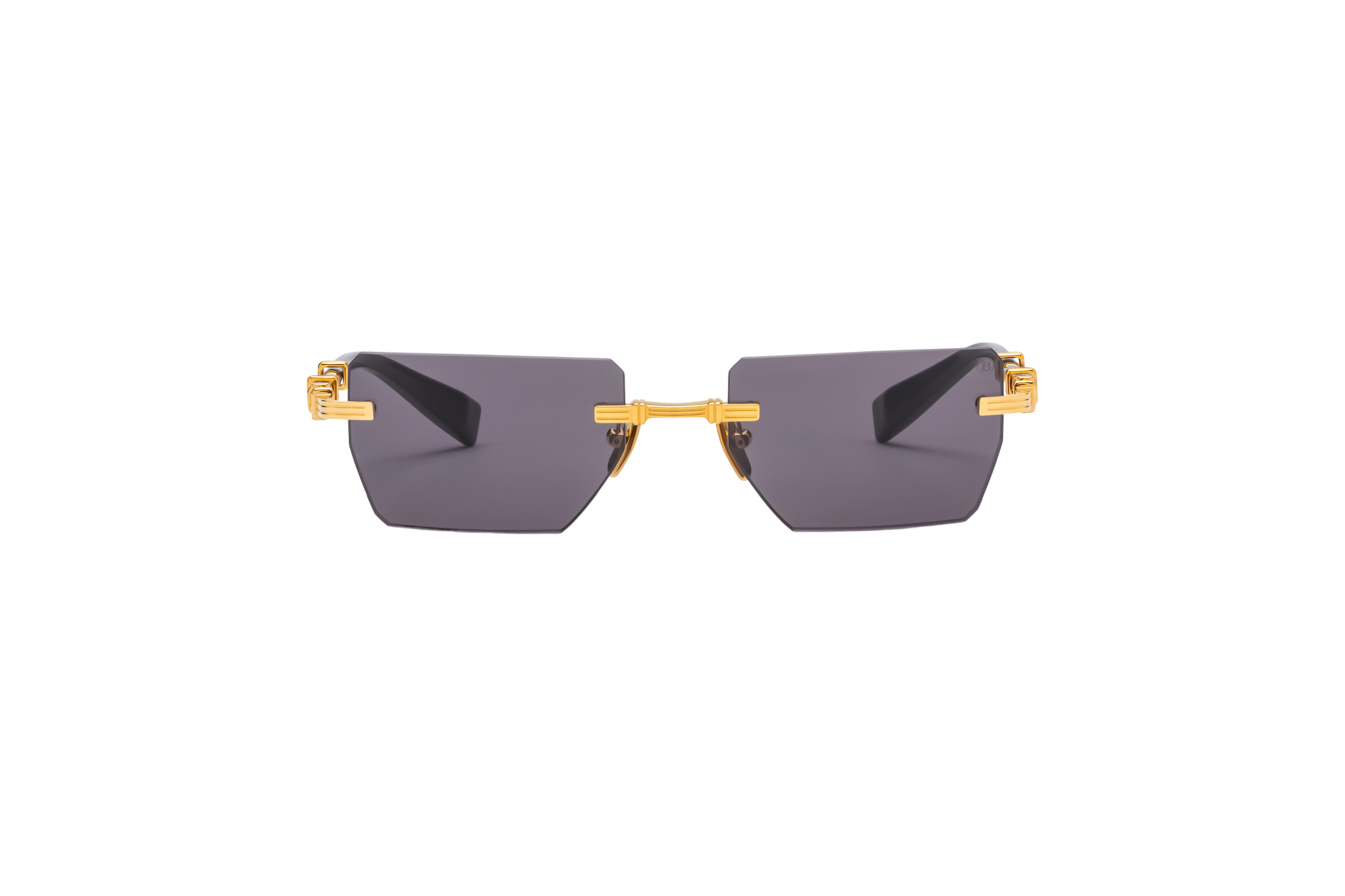 BALMAIN PARIS BPS150E PIERRE GLD BLK 53 SUNGLASSES