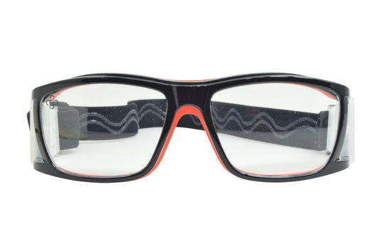 TEEN PLUS CHAMPION1  BLK RED 55 KIDS FRAME
