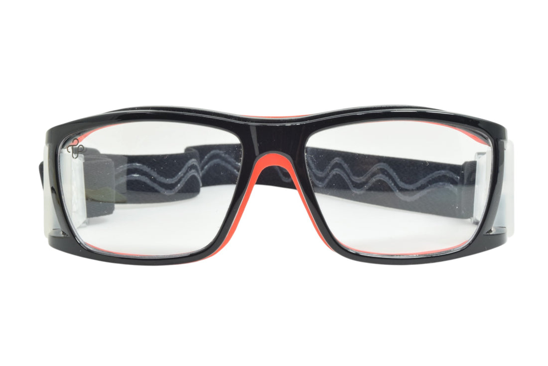 TEEN PLUS CHAMPION1  BLK RED 55 KIDS FRAME