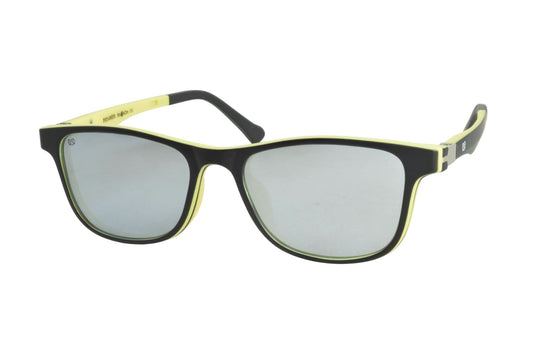 PITT & MITT STICK ON 1BM CLIPON BLACK YEL 48 FRAME