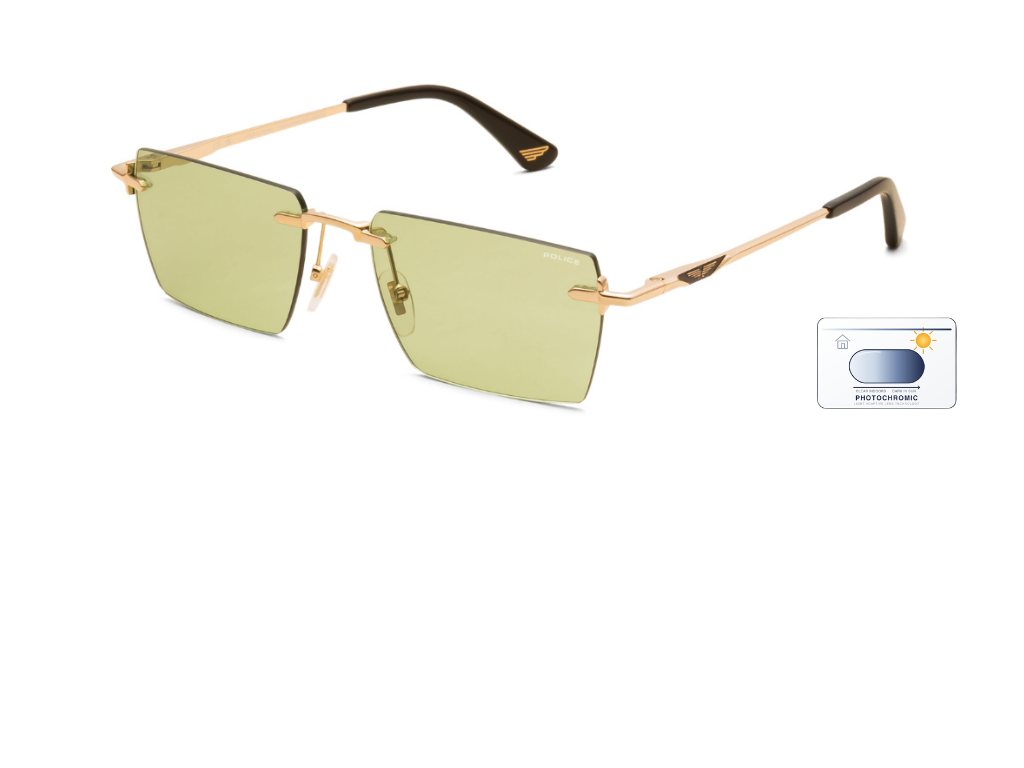POLICE SPLW09K SHIELD 300F 56 SUNGLASSES