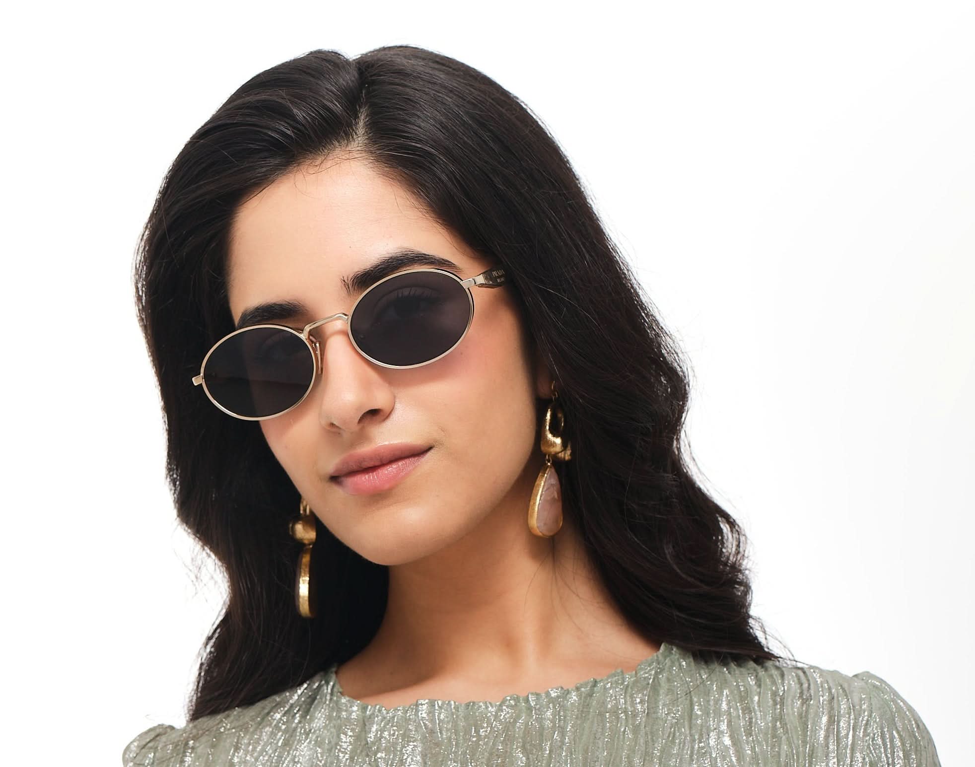 PRADA PR65ZS ZVN09T 55 SUNGLASSES PRADA PR65ZS ZVN09T 55 SUNGLASSES