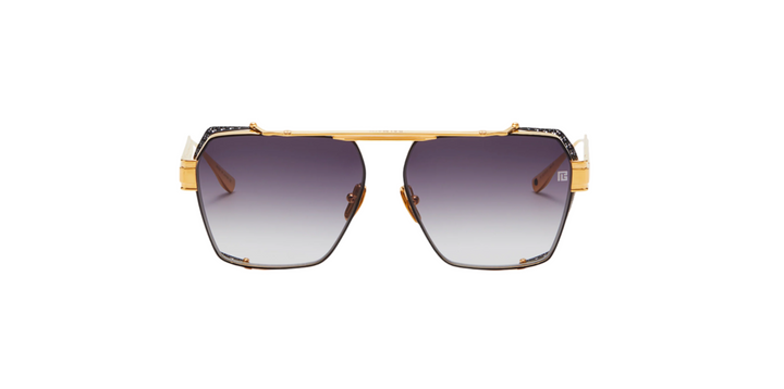 BALMAIN BPS155A PREMIER GLD 61 SUNGLASSES