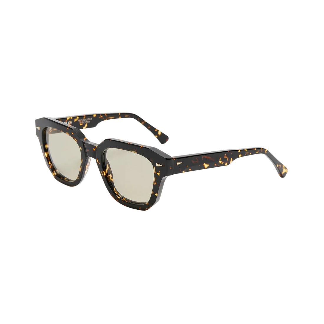 AHLEM PONT MIRABEAU SUN YELLOW TURTLE 49 SUNGLASSES
