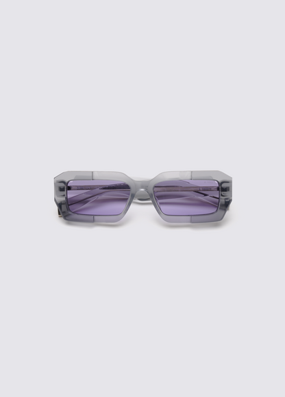 A SOCIETY QUINN GREY 55 SUNGLASSES