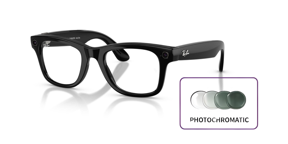 RAYBAN META 0RW4012 WAYFARER GEN 2 601/1M 50 SUNGLASSES