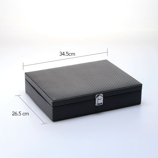 Eyewear 8  Slot Black Organizer Tray
