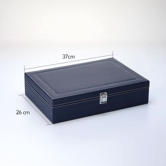 Eyewear 6  Slot Blue Organizer Tray