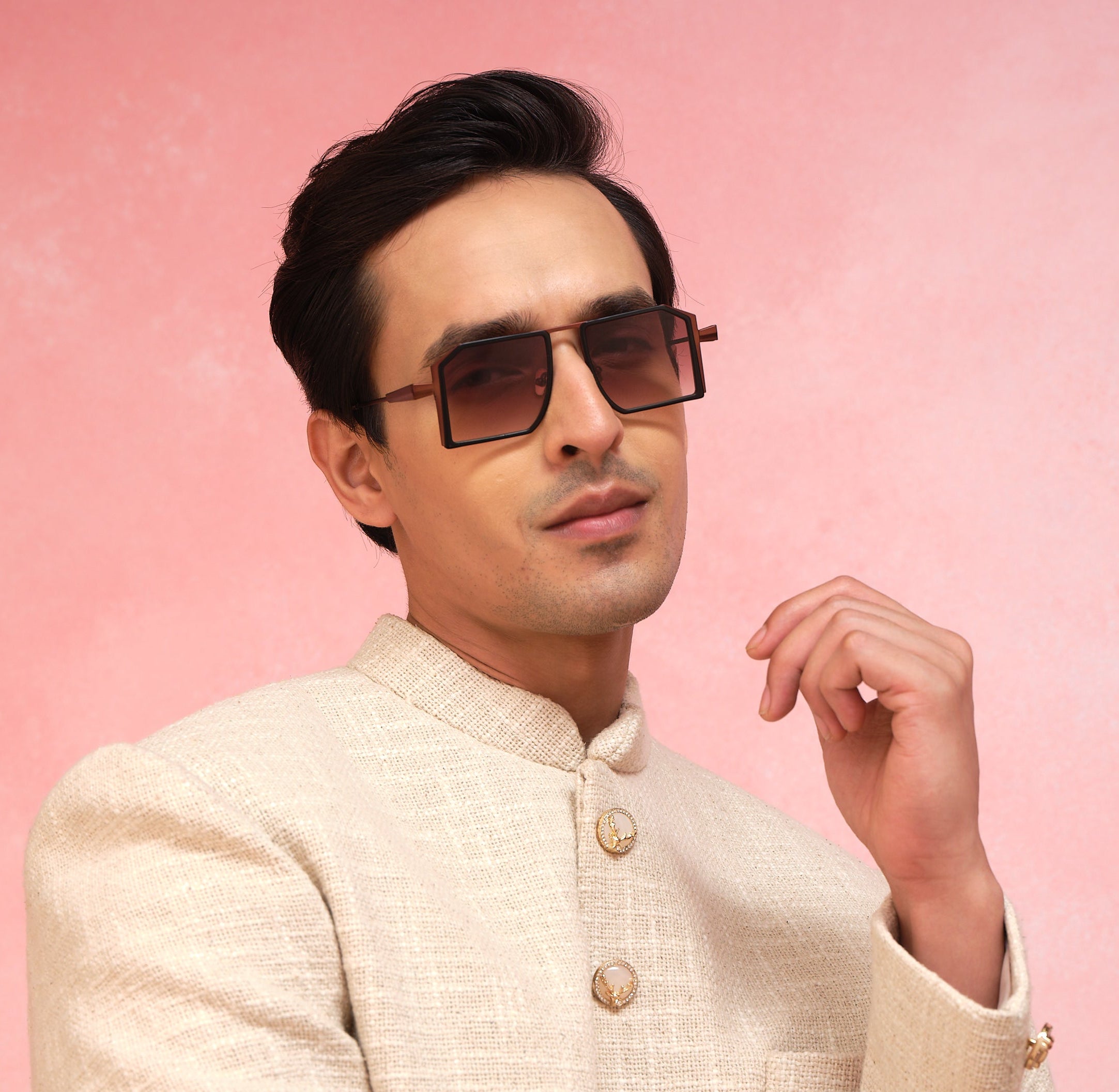 GAMINE PALM SPRINGS PLM2BCRB 48 SUNGLASSES