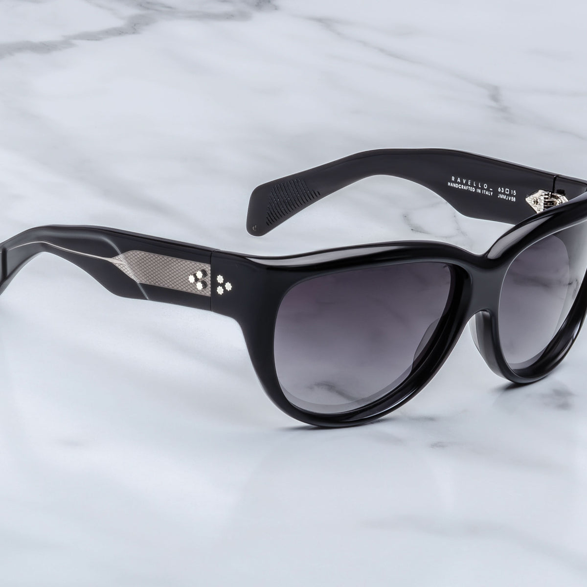 JACQUES MARIE MAGE RAVELLO 242/250 JMMJV58 RAVEN 63 SUNGLASSES