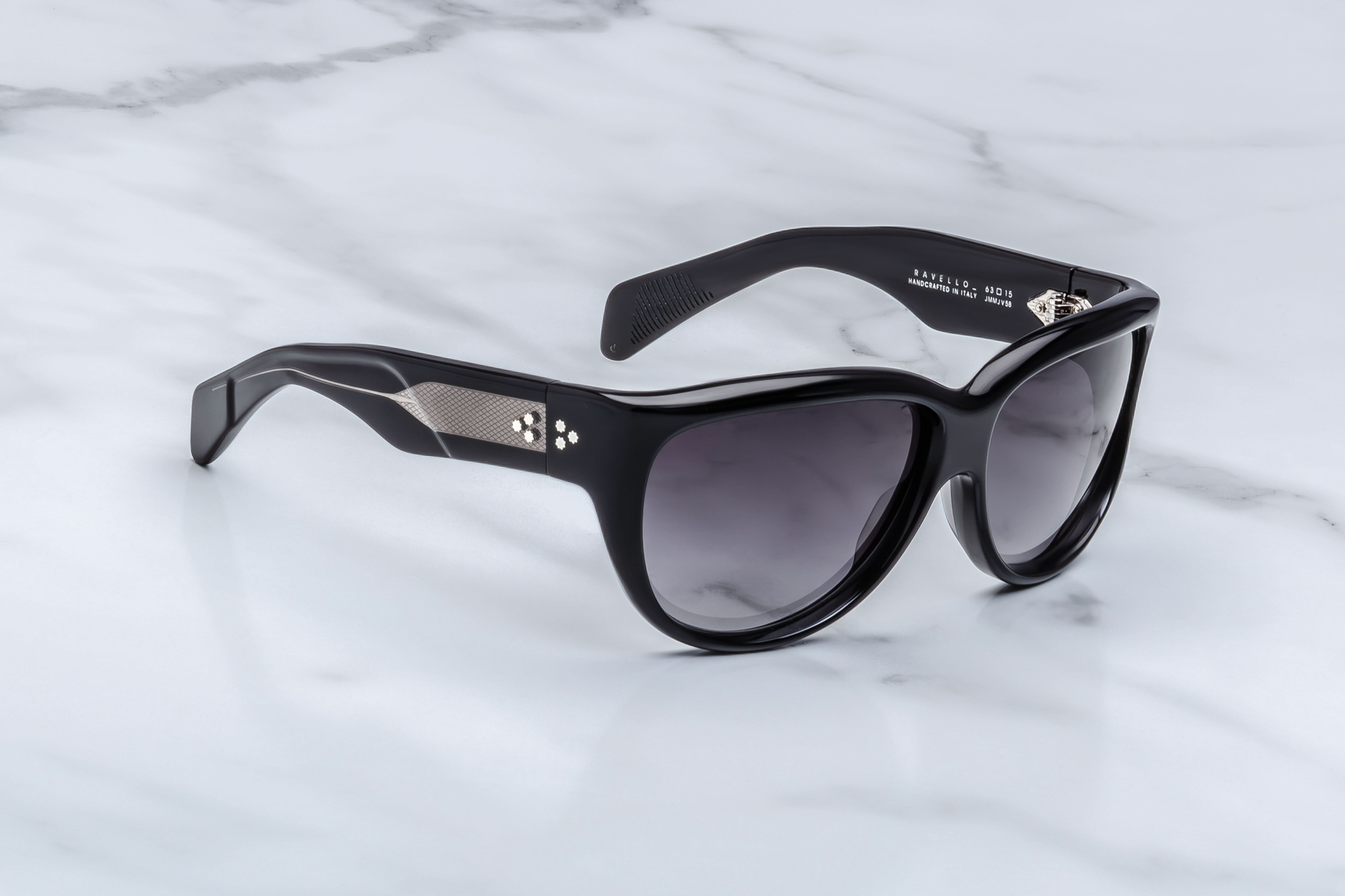 JACQUES MARIE MAGE RAVELLO 242/250 JMMJV58 RAVEN 63 SUNGLASSES
