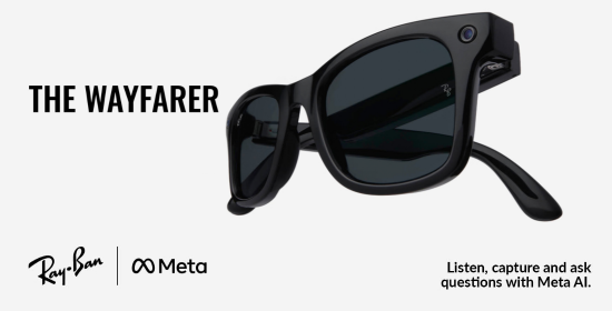 Ray-Ban x Meta banner