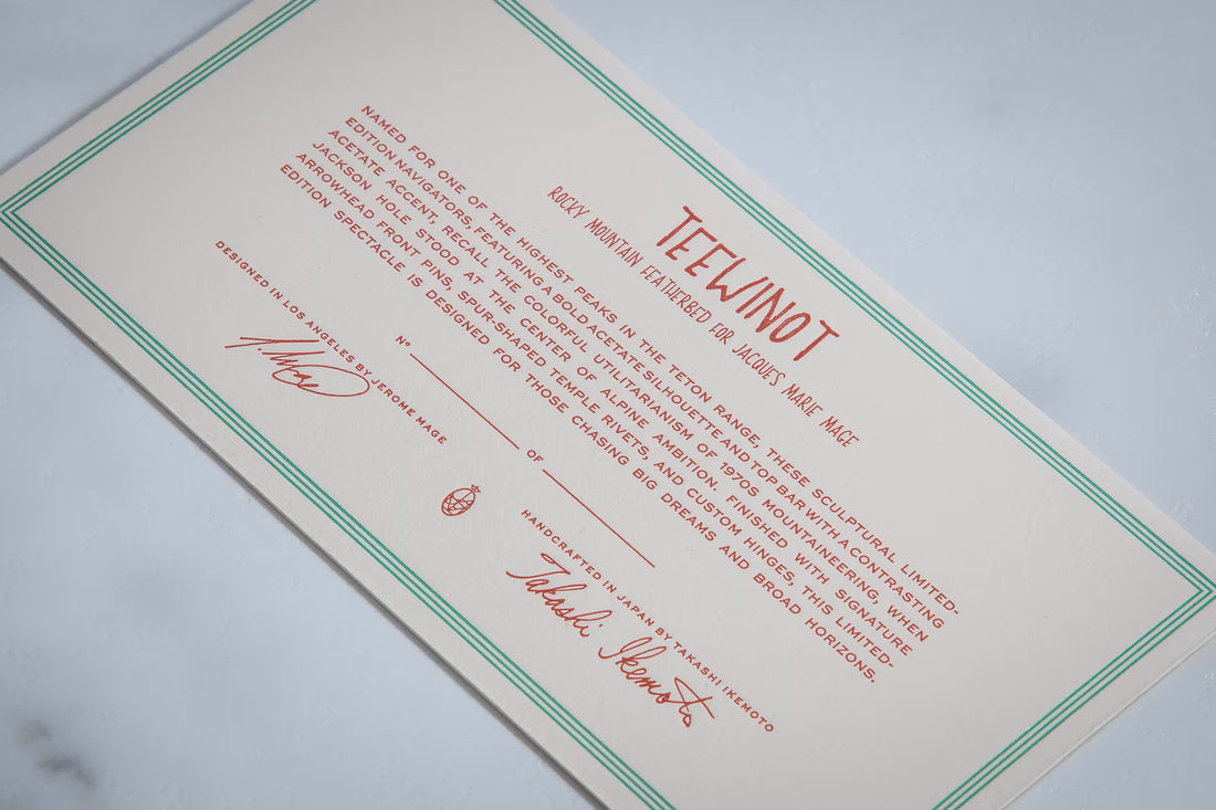 JACQUES MARIE MAGE TEEWINOT 50/150 JMMTW20 ROVER 57 SUNGLASSES