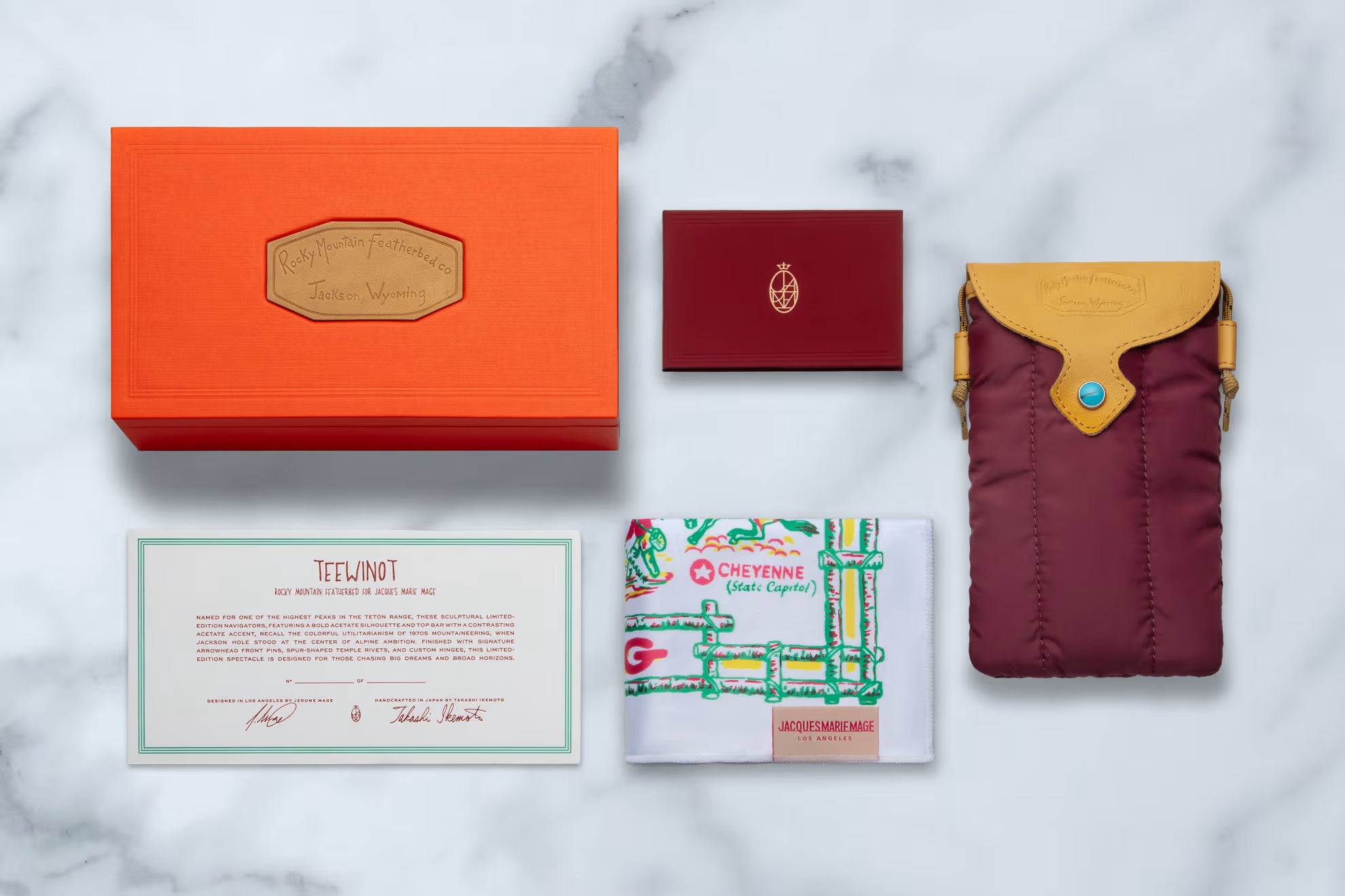 JACQUES MARIE MAGE TEEWINOT 50/150 JMMTW20 ROVER 57 SUNGLASSES