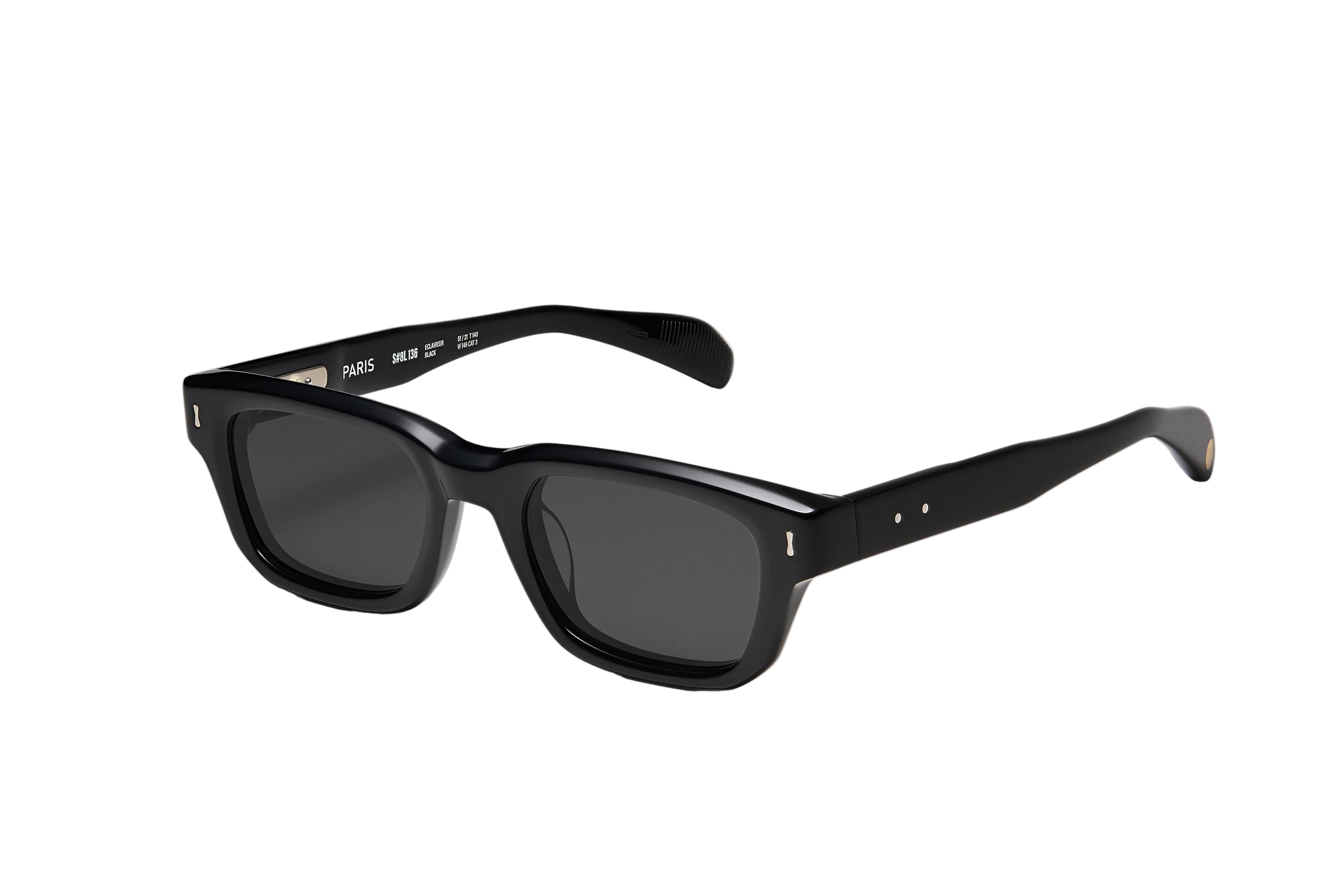 PETER AND MAY S136 ECLAIREUR BLACK 51 KIDS SUNGLASSES