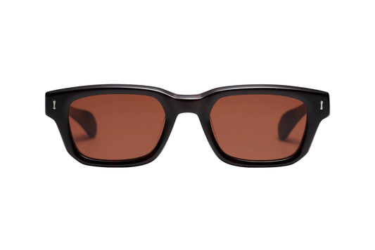 PETER AND MAY S136 ECLAIREUR SUN DARK SHELL BORDEAUX 51 SUNGLASSES