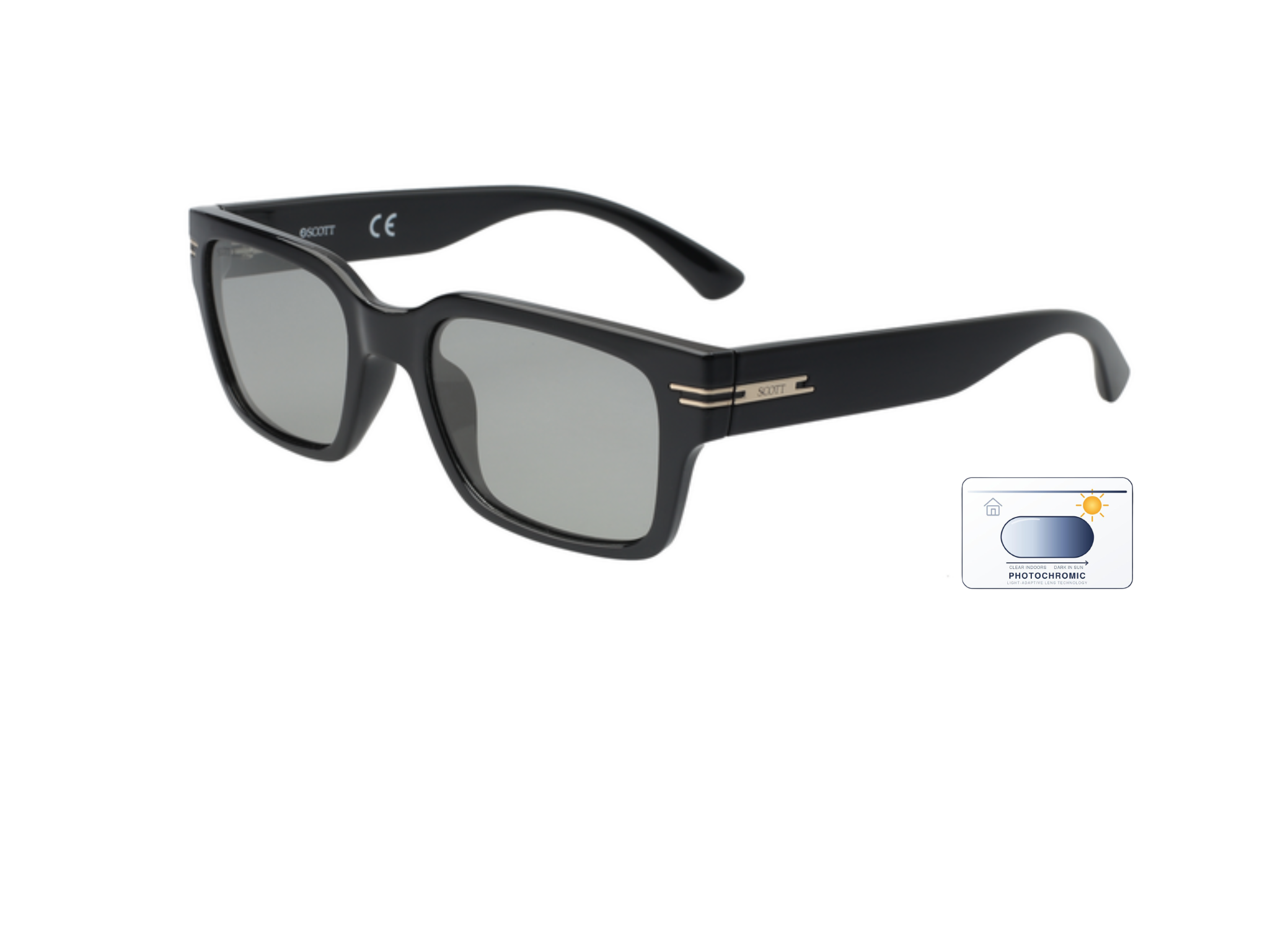 SCOTT SC3257 NOIR C1 52 SUNGLASSES