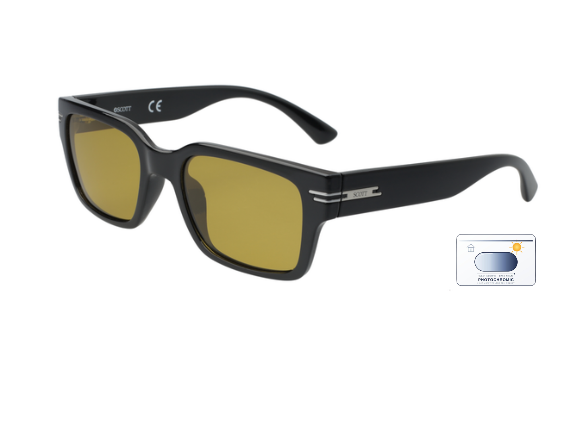 SCOTT SC3257 NOIR C2 52 SUNGLASSES