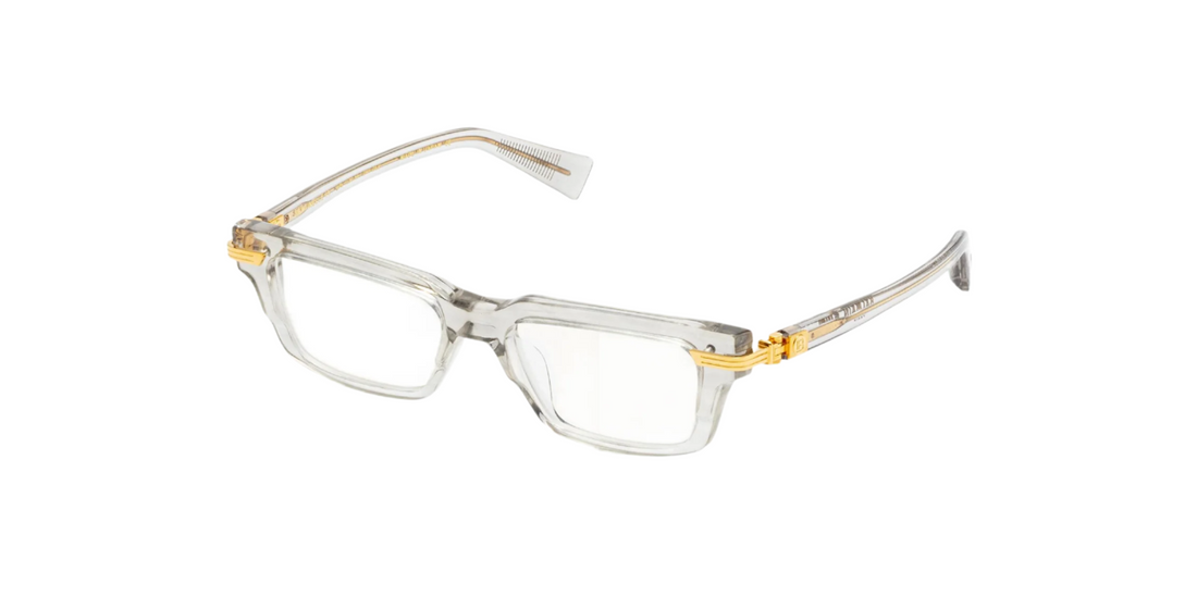 BALMAIN BPX133C SENTINELLE IV GRY GLD 51 FRAME