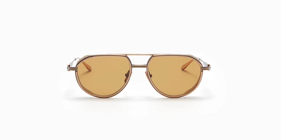 AKONI AKS511B SKYRACER GLD GLD 54 SUNGLASSES