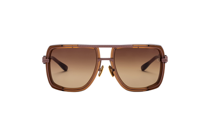 BALMAIN PARIS BPS160C SOLDIER BRN BRN 59 SUNGLASSES