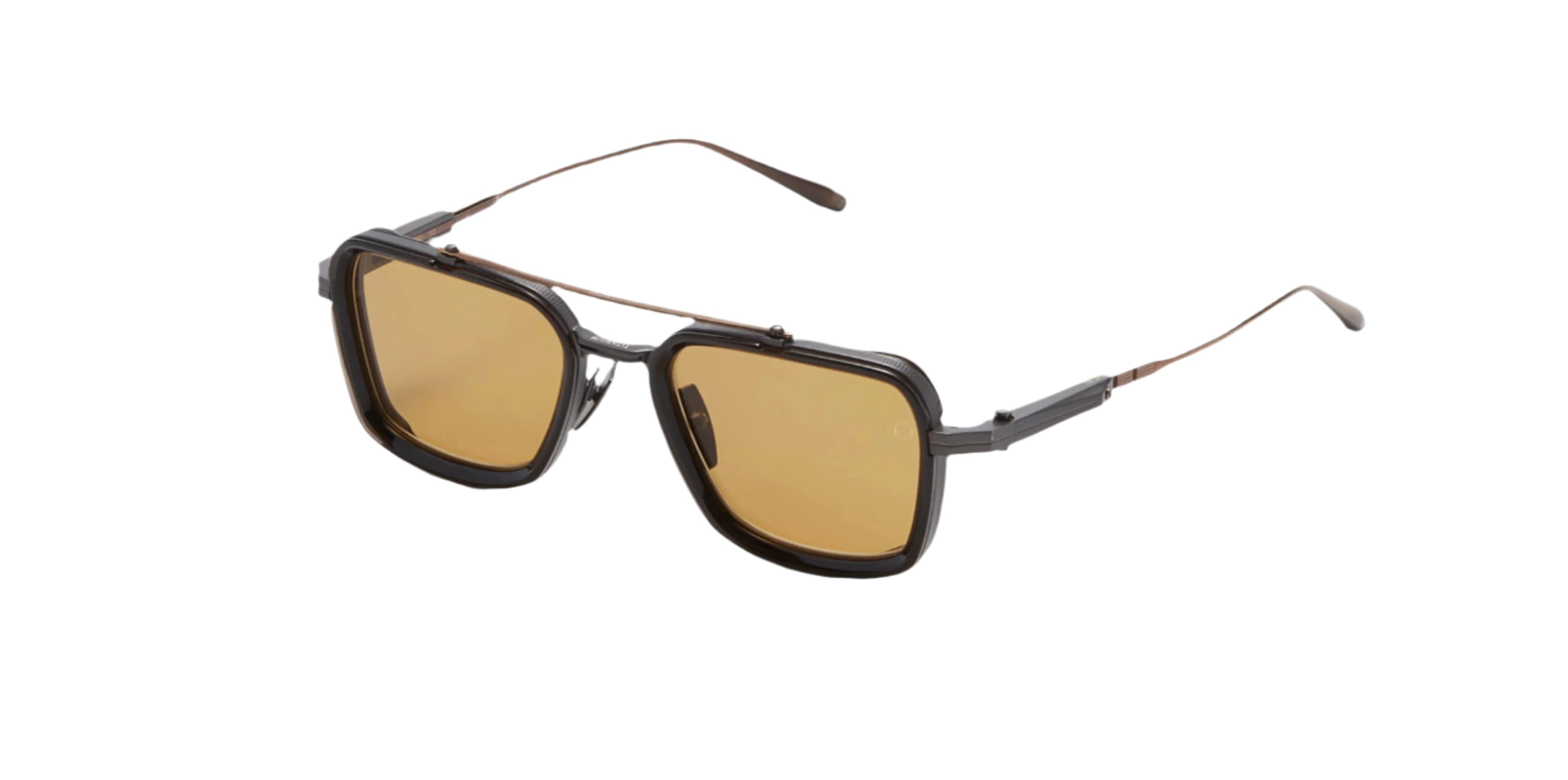 AKONI AKS507E SOLIS BLK BRN 51 SUNGLASSES