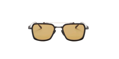 AKONI AKS507E SOLIS BLK BRN 51 SUNGLASSES