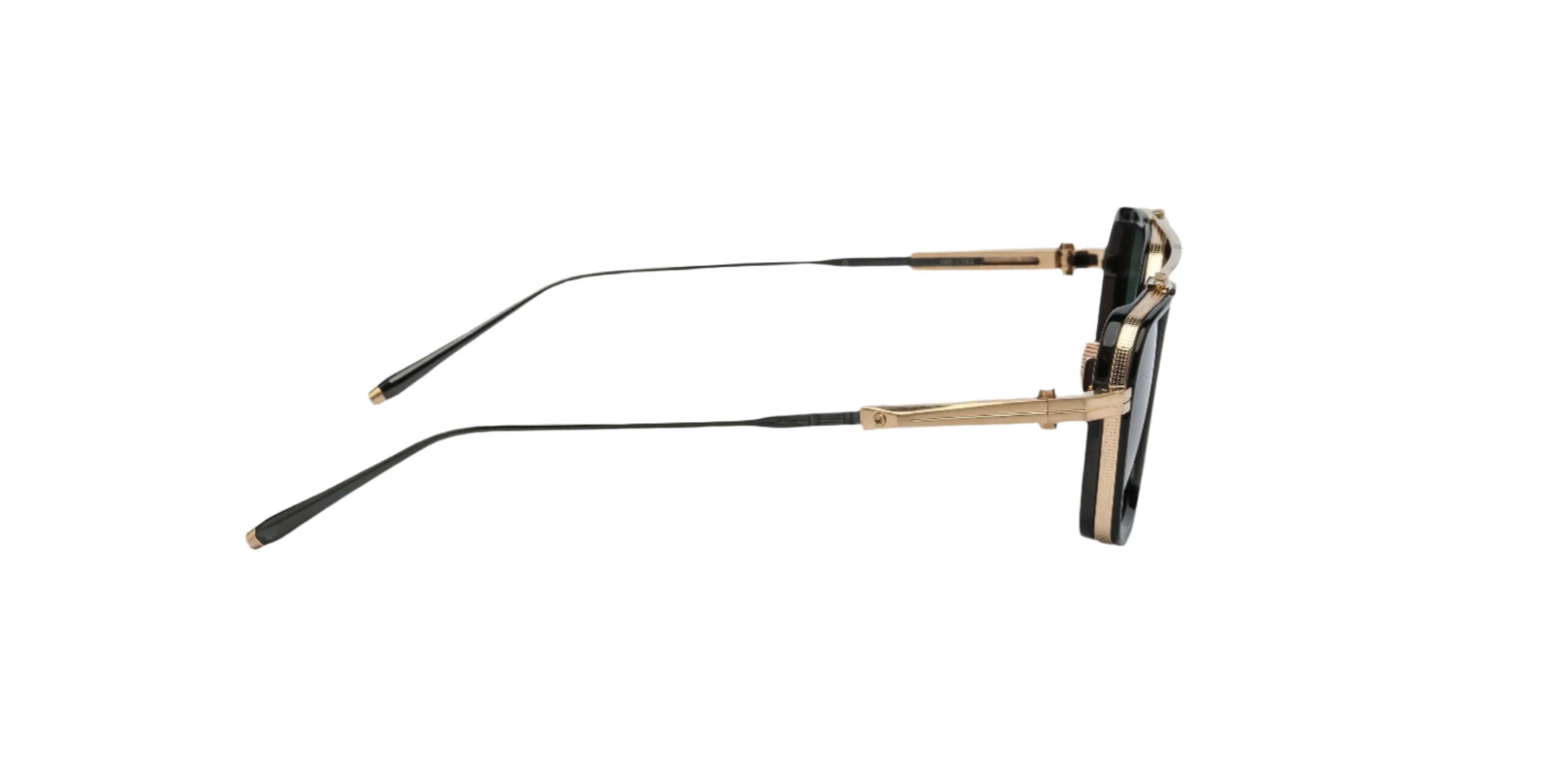 AKONI AKS507E SOLIS BLK BRN 51 SUNGLASSES