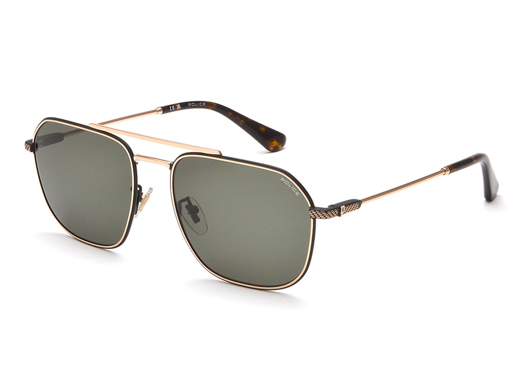 POLICE SPLF64K 0300 57 SUNGLASSES