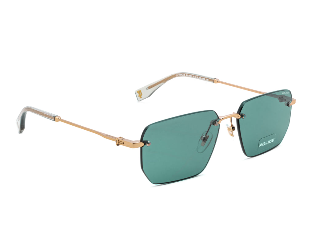 POLICE SPLQ89K 0300 57 SUNGLASSES