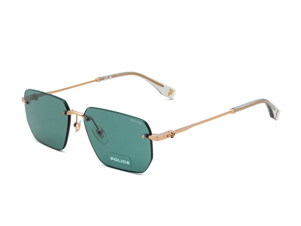 POLICE SPLQ89K 0300 57 SUNGLASSES