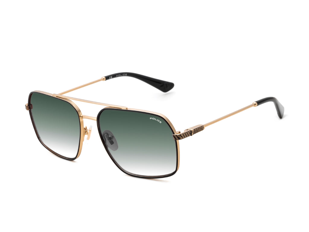 POLICE SPLR91K 0SN9 58 SUNGLASSES