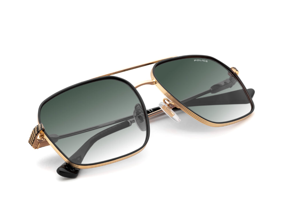 POLICE SPLR91K 0SN9 58 SUNGLASSES