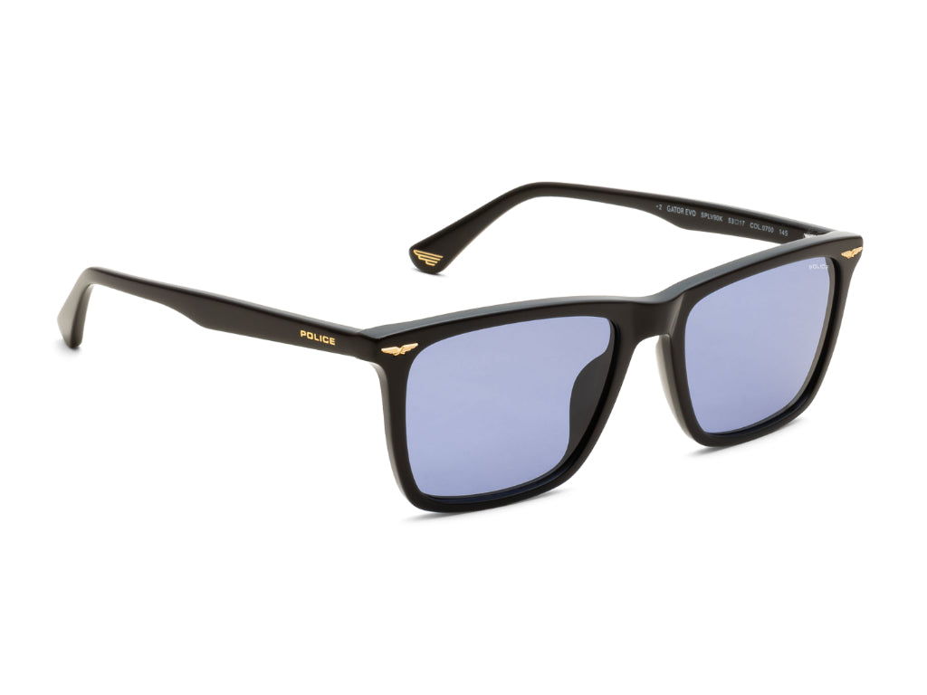 POLICE SPLV90K GATOR EVO 0700 53 SUNGLASSES