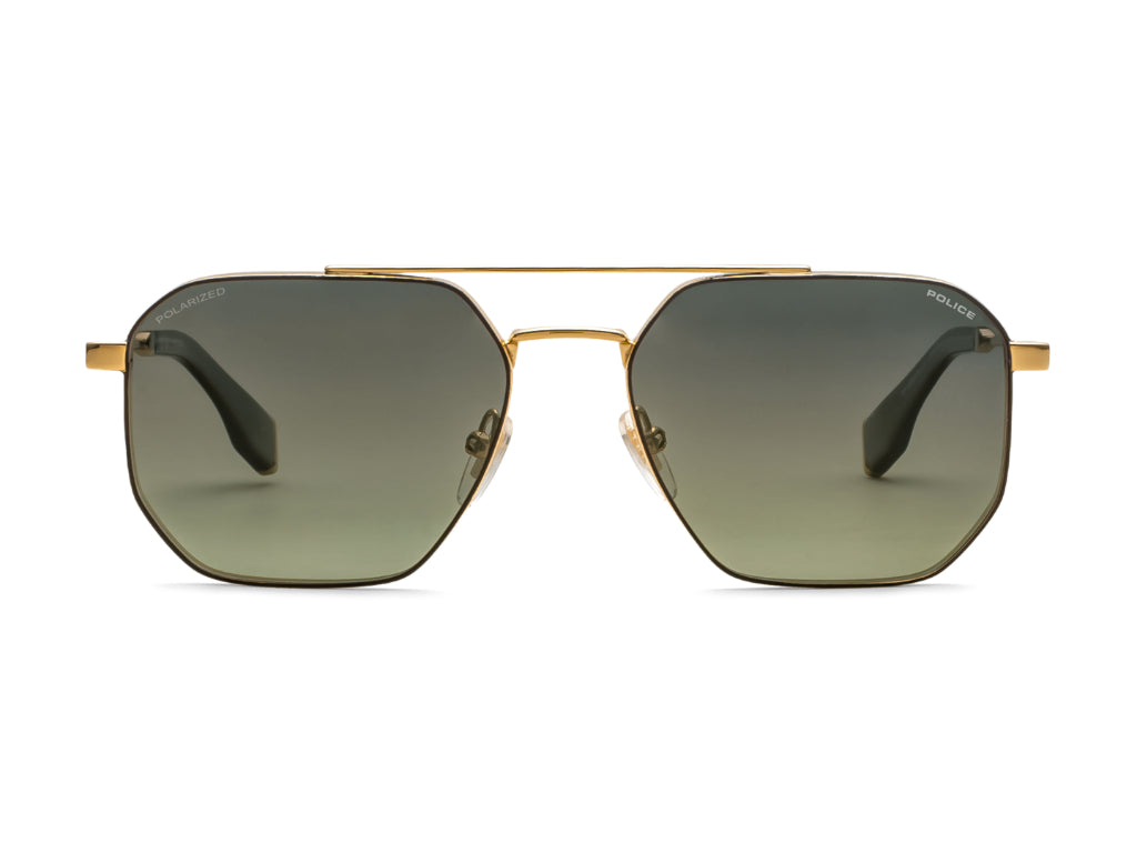POLICE SPLV95K 302P 55 SUNGLASSES