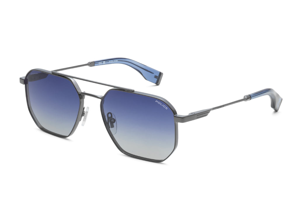 POLICE SPLV95K 568P 55 SUNGLASSES