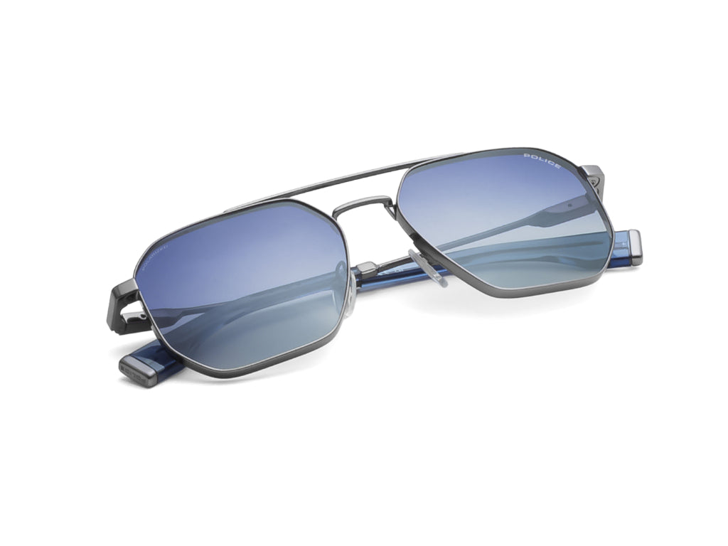 POLICE SPLV95K MERCURY LITE 568P 55 SUNGLASSES