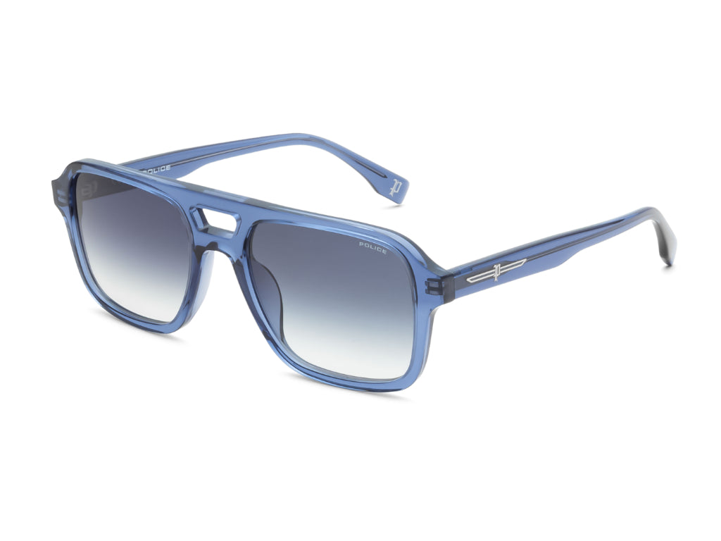 POLICE SPLW03K FORGE 0AGQ 54 SUNGLASSES