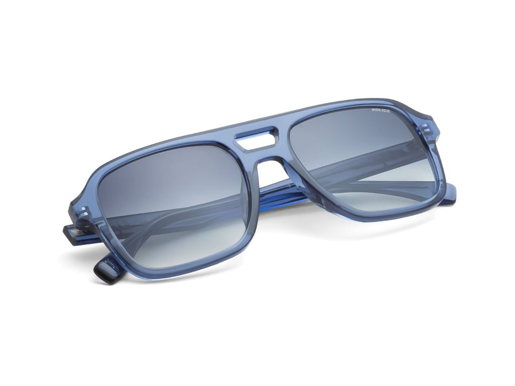 POLICE SPLW03K FORGE 0AGQ 54 SUNGLASSES