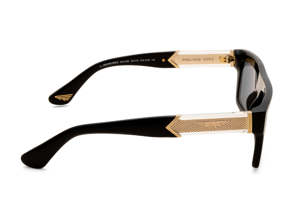 POLICE SPLX16K ORIGINS BOLD 0700 55 SUNGLASSES