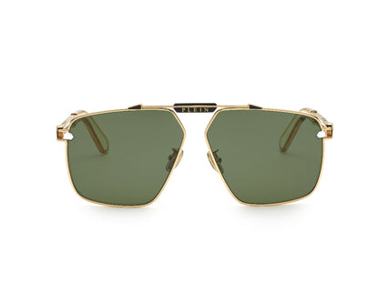 PHILIPP PLEIN SPP049 SILVER PLEIN SEVENTIES 0301 63 SUNGLASSES
